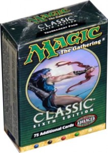 Magic the Gathering Classic Sixth Edition Starter Pack