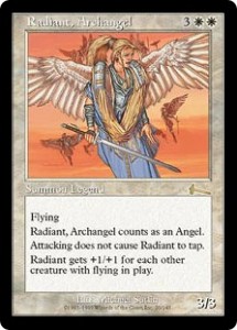 Radiant Archangel the Legend from Urza's Legacy