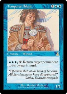 Temporal Adept from Urza's Destiny replaced Time Elemental