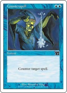 The classic Counterspell was reprinted in Classic Sixth Edition