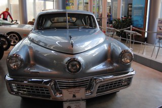 1948 Tucker on display at America On Wheels Museum