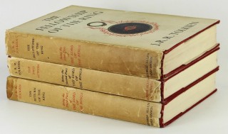 First Editions of The Lord of The Rings Trilogy