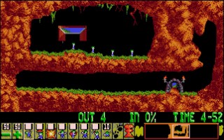 Lemmings Fun Difficulty Level One