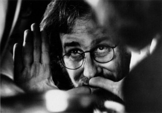 Steven Spielberg directing a shot