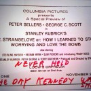 Dr Strangeloves release was delayed because of JFKs Assassination