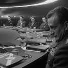 General Buck Turgidson sitting in the War Room