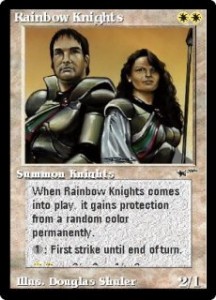 Rainbow Knights from The Astral Set