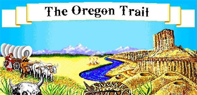 The Oregon Trail PC Game by MECC