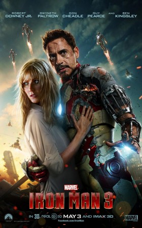 Iron Man Three Official Movie Poster