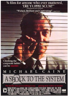 Michael Caine A Shock to the System Official Movie Poster