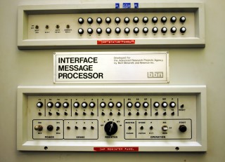 The Front Panel of an IMP Interface Message Processor