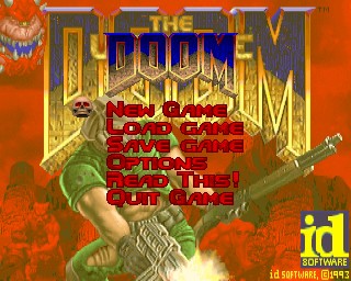 Doom Start Screen