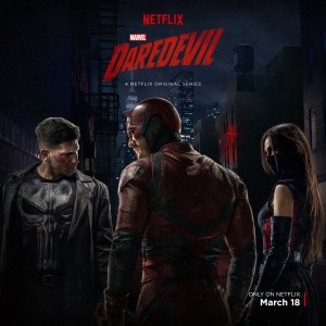 The Punisher and Elektra with Daredevil