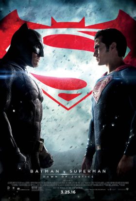 Batman v Superman Dawn of Justice Official Movie Poster