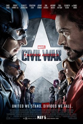 Captain America Civil War Marvel Movie Poster
