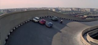 Filmed atop the Fiat Factory