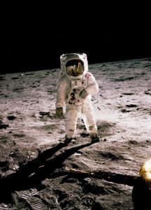 Aldrin on the Moon