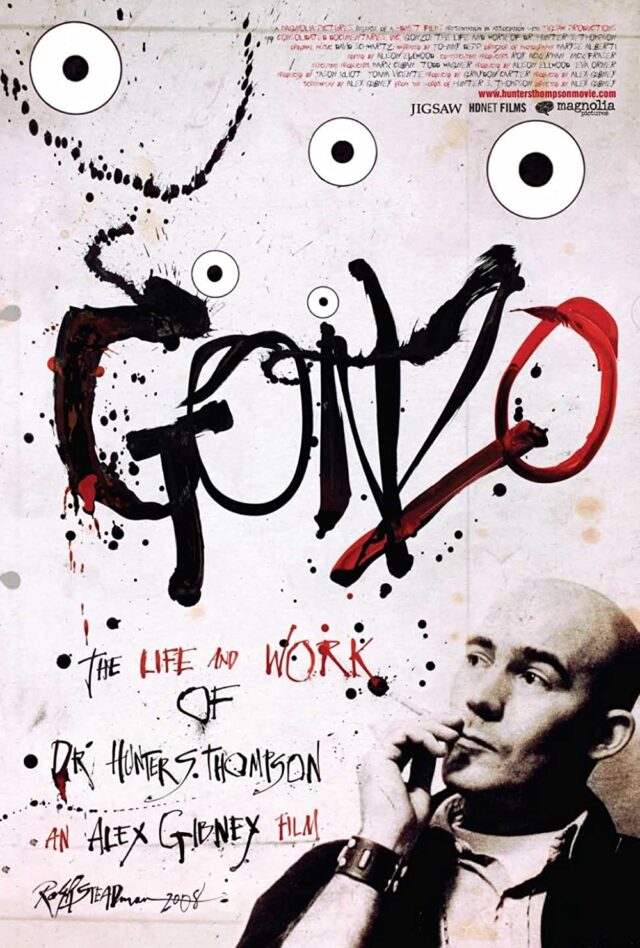Gonzo the Life and Work of Dr Hunter S Thompson Movie Poster